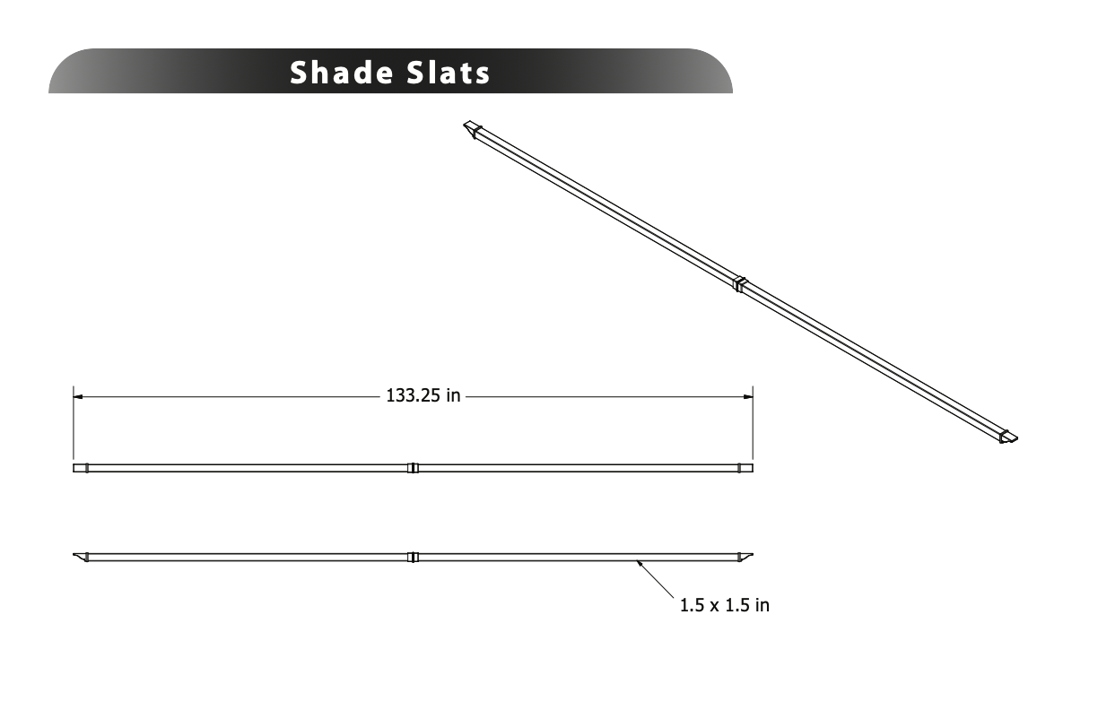 Pergola Shade Kit Image