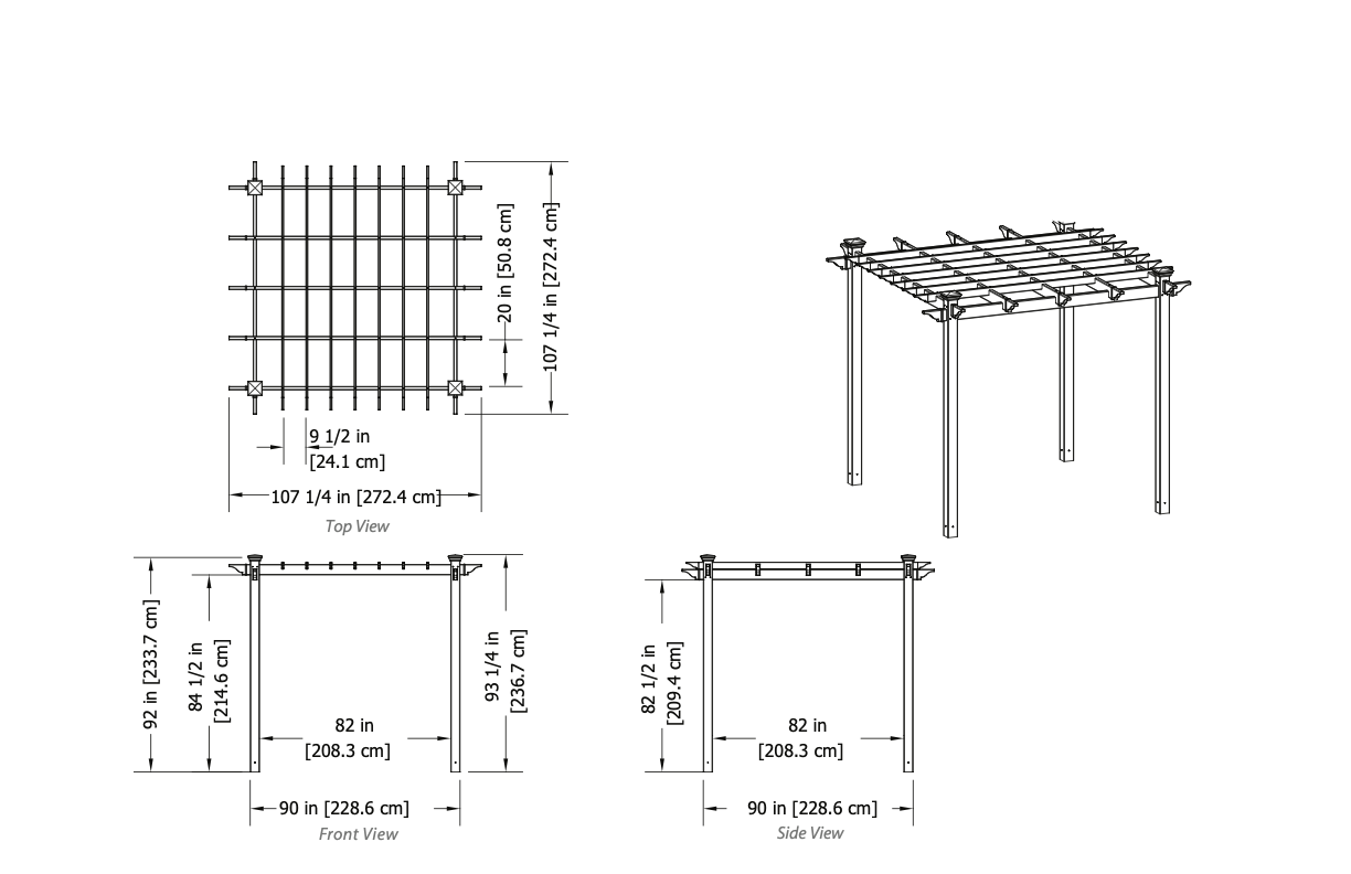 Alcove Pergola Image