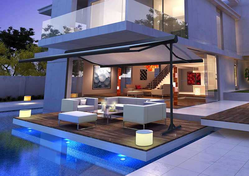 Freestanding Azul