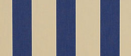 Sunbrella® Mediterranean Canvas Block Stripe  4921