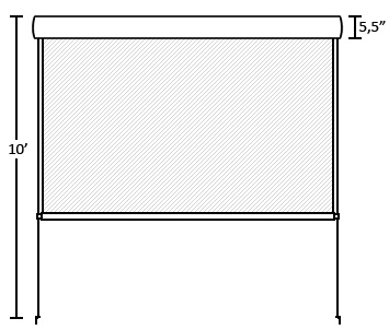 Solar Shade Dimensions