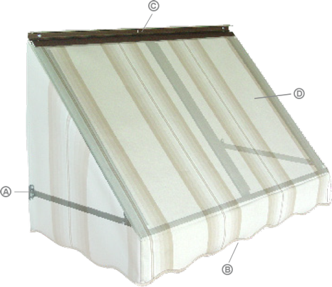 NuImage Fabric Awning Detail
