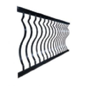 Curved pickets