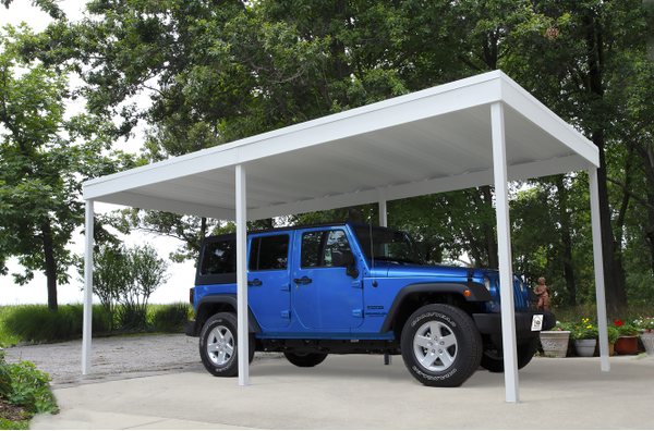 Attached Steel Patio Cover