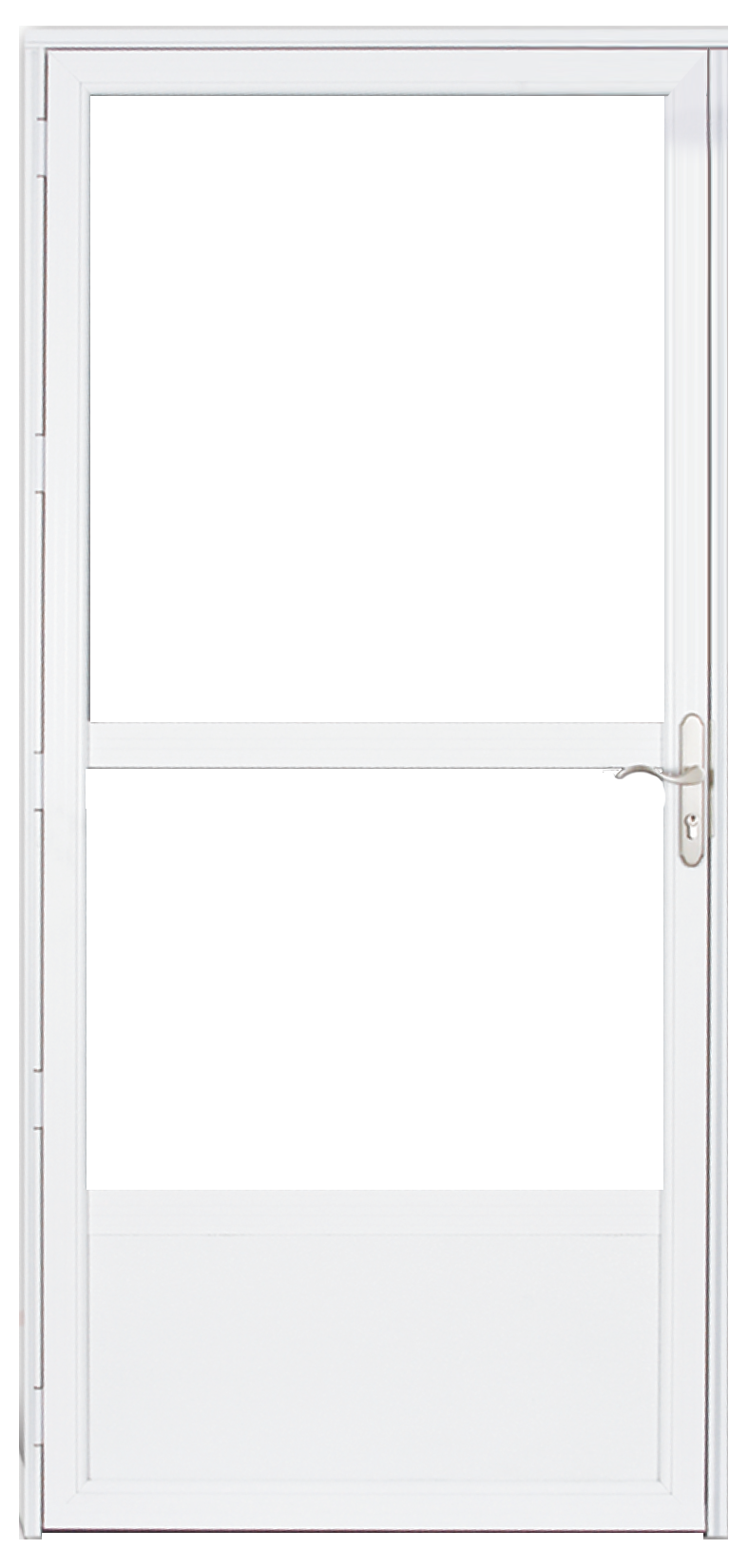 Series 2600 Classic Screen Door with Platinum Hardware