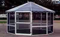 Jardin Round Screen Room