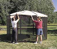 Casita Round Screen Enclosure
