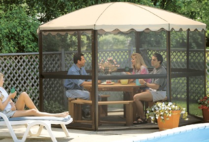 Round Casita Free Standing Screen Room