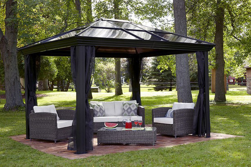 Ellingtop Sojag Hard Top Gazebo