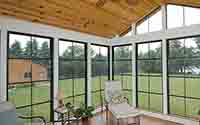 Four Track Interior Frame Window