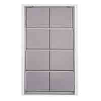 Four Track Lip Frame Window