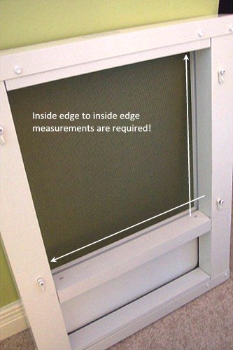How To Measure Lip Frame Windows