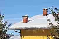 Snow On Roof