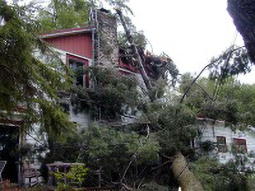 Garvey Damage from Tornado