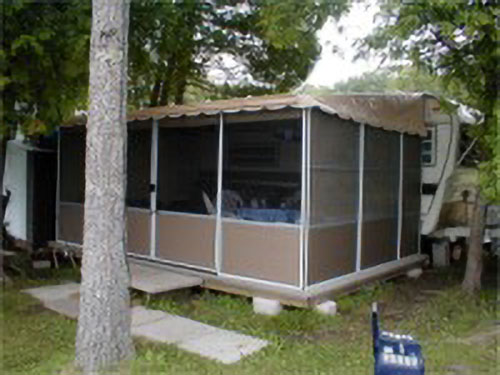 Dave & Leigh Garvey's Trailer Soft Top Enclosure