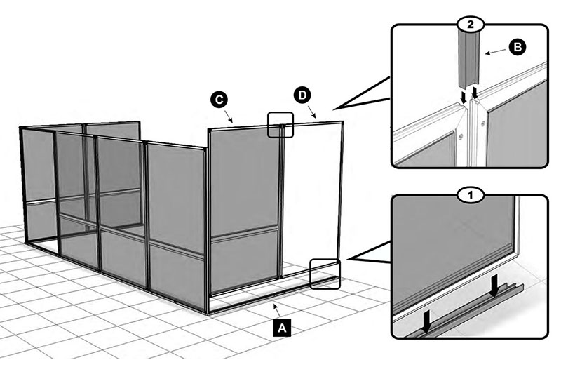 Trailer Deck Enclosure Installation
