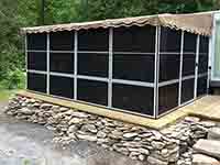 Trailer Screen Room without Awning